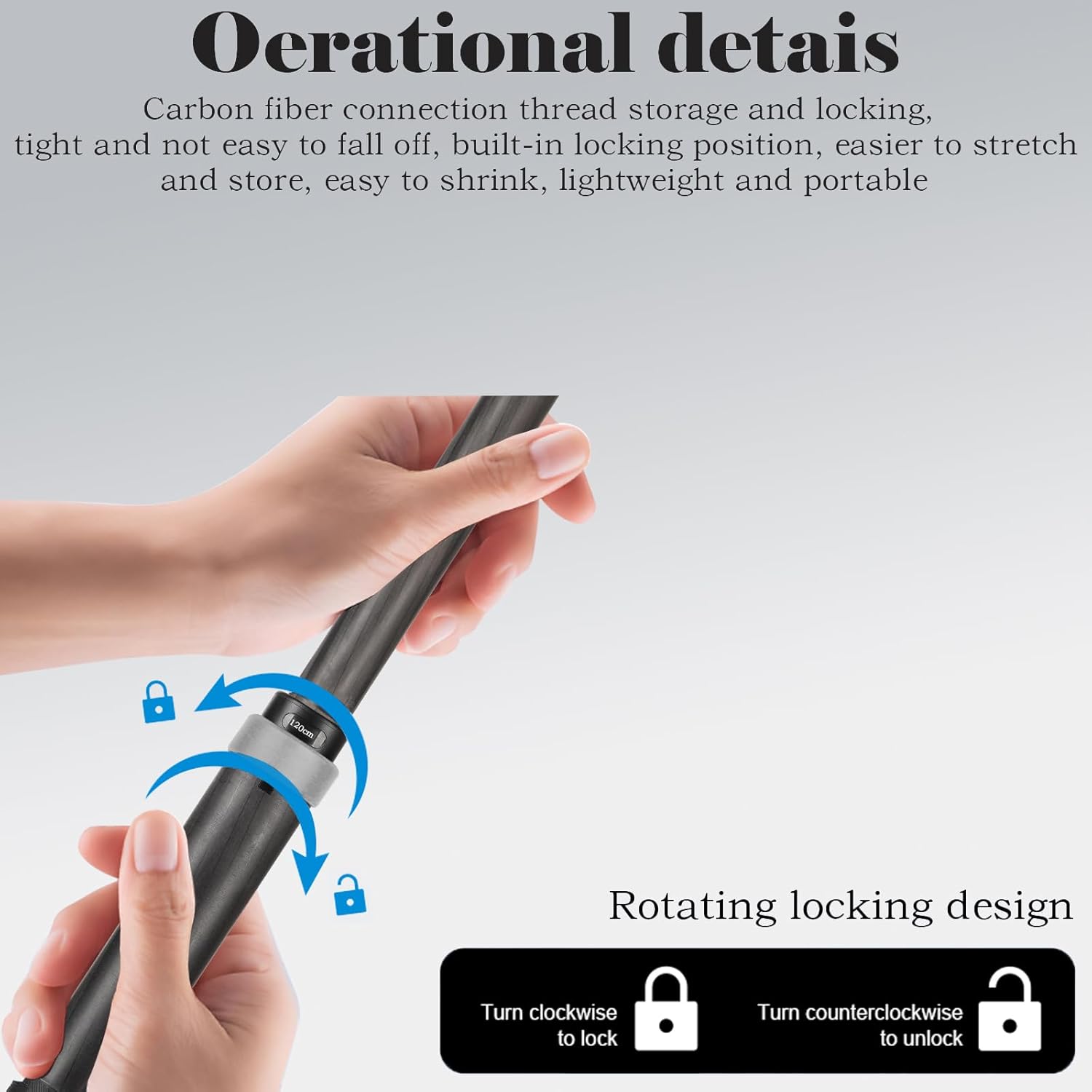 funnyfox 1.2m/3.9ft carbon fiber extended invisible selfie stick for insta360 x5/x4/x3/x2,r,rs,x,one,go 2, for gopro max of action camera