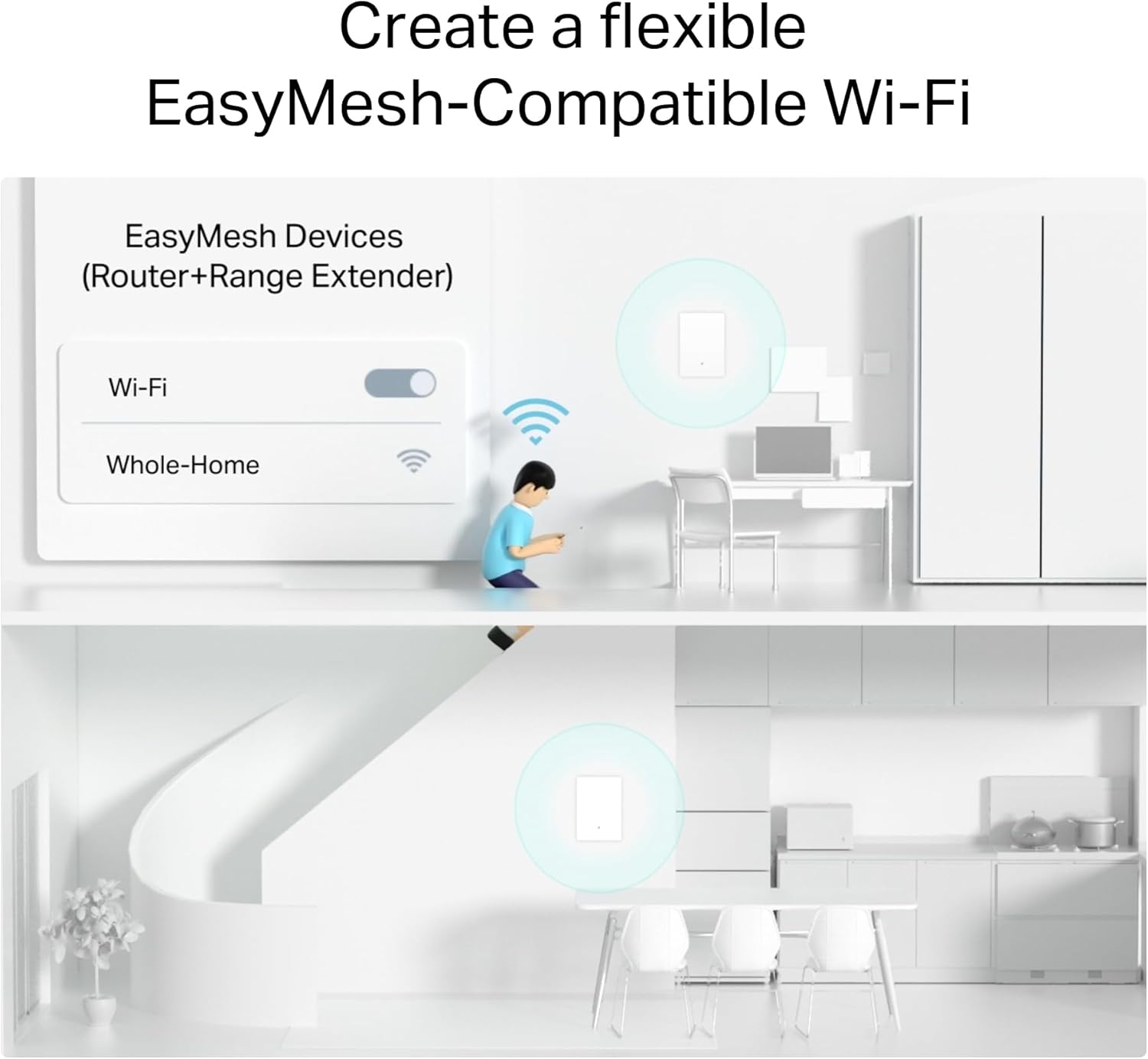 tp link ax3000 wall mounted wi fi 6 router archer air r5 | ultra thin & compact | dual band wi fi | smart beamforming antennas | easymesh compatible | mounting materials included | homeshield, vpn
