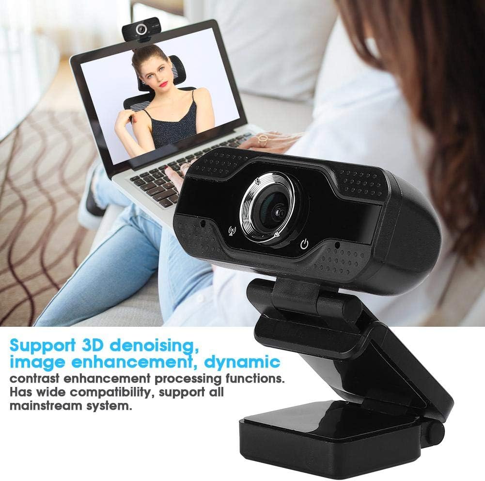 fosa1 full hd 1080p 30fps webcam, 2mp desktop computer camera usb camera support video calling, recording, video conference streaming computer web camera built in microphone pc webcam