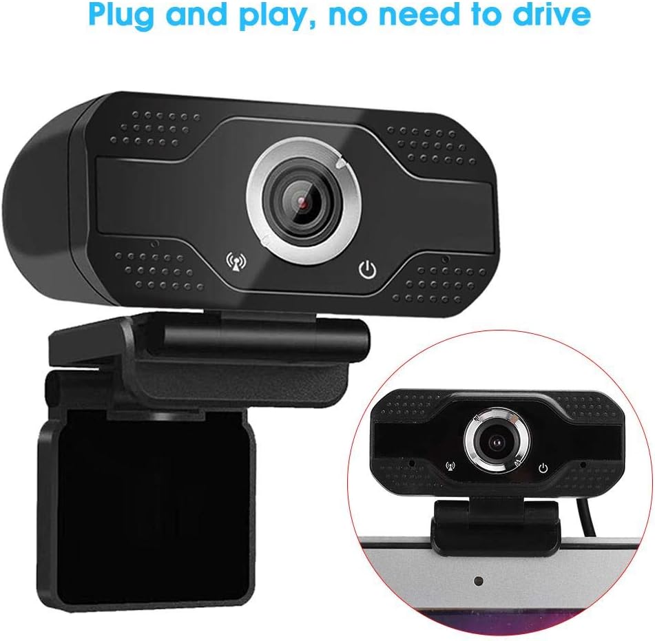 fosa1 full hd 1080p 30fps webcam, 2mp desktop computer camera usb camera support video calling, recording, video conference streaming computer web camera built in microphone pc webcam