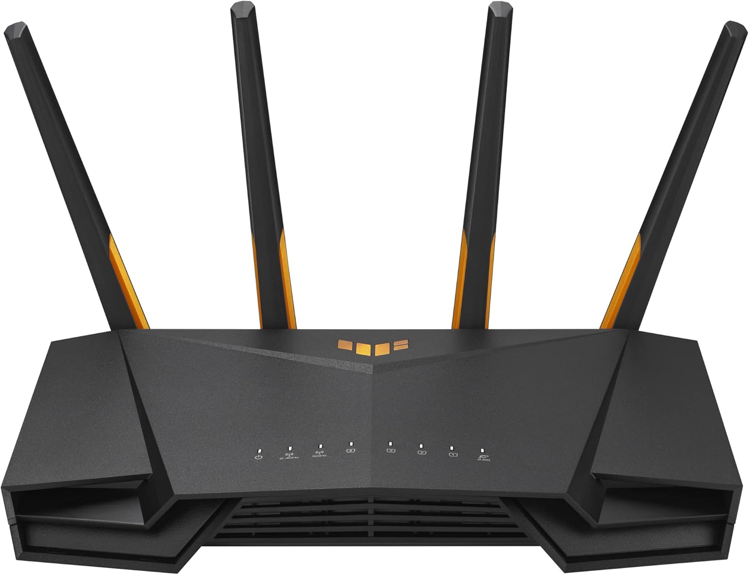 asus tuf gaming wifi 6 router (tuf ax4200) dedicated gaming port, dual 2.5g port, 3 steps port forwarding, extendable router with aimesh technology, aiprotection pro, vpn, instant guard