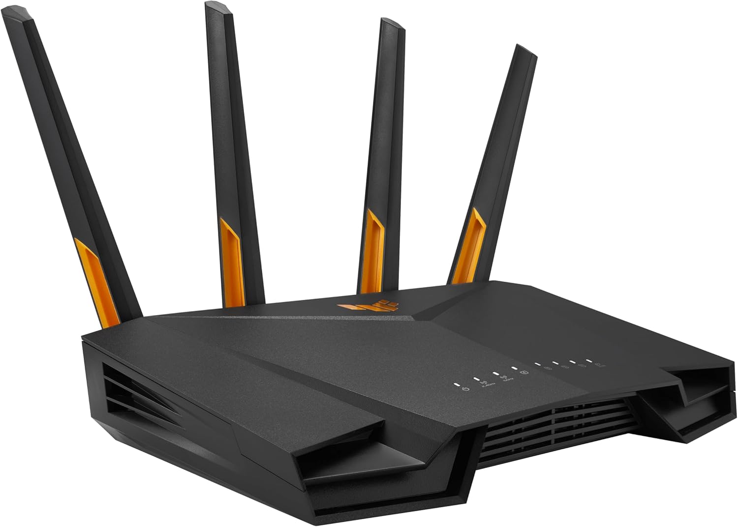 asus tuf gaming wifi 6 router (tuf ax4200) dedicated gaming port, dual 2.5g port, 3 steps port forwarding, extendable router with aimesh technology, aiprotection pro, vpn, instant guard