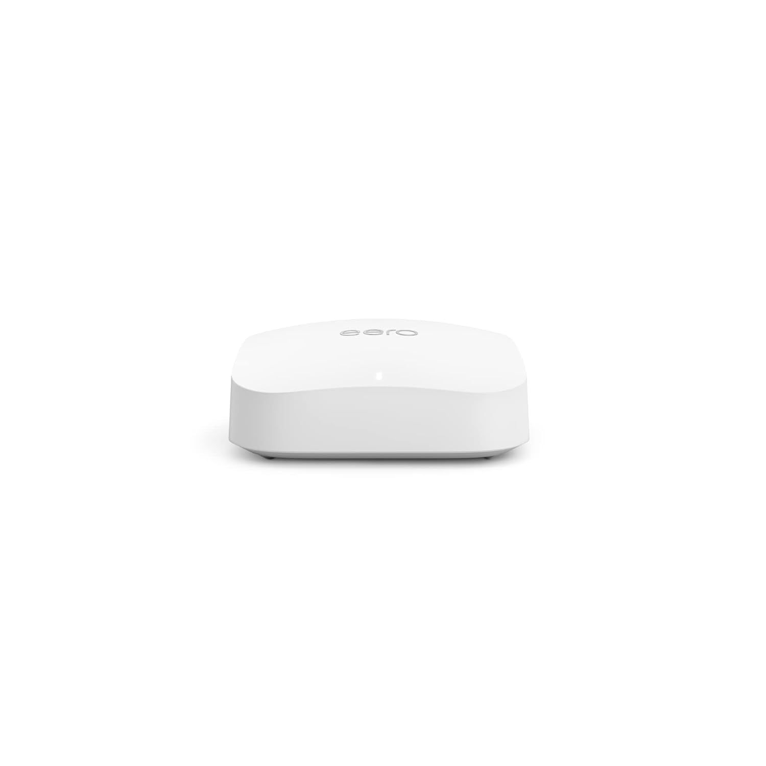 amazon eero pro 6e mesh wifi router supports internet plans up to 2.5 gbps, coverage up to 2,000 sq. ft., connect 100+ devices, 1 pack