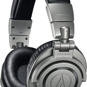 Audio-Technica ATH-M50XGM Professional Monitor Headphones, Gun Metal