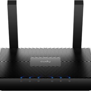 Cudy AX3000 WiFi 6 Router – 802.11ax Wireless Dual Band Gigabit Internet Router, VPN Compatible, MU-MIMO, WireGuard, Cudy Mesh Compatible WR3000