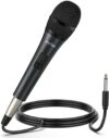 Fifine Karaoke Microphone, Dynamic Vocal Microphone for Speaker, 6.35MM Wired Handheld Mic with On and Off Switch and 14.8ft Detachable Cable-K6