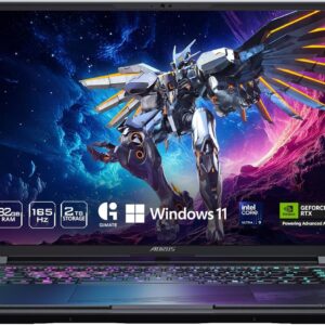 GIGABYTE - AORUS Elite 16 Gaming Laptop - 165Hz 2560x1600 WQXGA - NVIDIA GeForce RTX 5070 - Intel Core Ultra 9 275HX - 2TB SSD with 32GB DDR5 RAM - Windows 11 Home AD (AORUS Elite 16 BWHC3USC65SH)