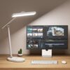 Honeywell Desk Lamp for Home Office, H4 Sunturalux™ Eye-Caring LED Desk Light, 700LM Dimmable Desk Lamp with Timer, Adjustable Desk Reading Light, Touch Auto Dimming Table Lamp for Study, Bedroom