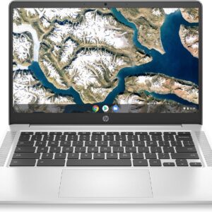 HP 2020 Flagship 14 Chromebook Laptop Computer 14-inch HD SVA Anti-Glare Display Intel Celeron N5000 Processor 4GB DDR4 64GB eMMC WiFi Webcam Chrome OS (Renewed)