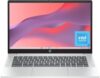 HP Chromebook 14 inch Laptop, HD Display, Intel Processor N100, 4 GB RAM, 64 GB eMMC, Intel UHD Graphics, Chrome OS, Glacier Silver, 14a-nf0019nr