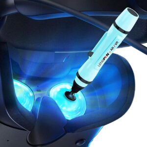 LensPen VR Headset Lens Cleaning Pen Gift – Original Black Carbon Patented Tech - Remove Fingerprints Dust Grease + Reduce Fog to Clean Augmented & Virtual Reality Goggles > Oculus, Valve Index, PS4