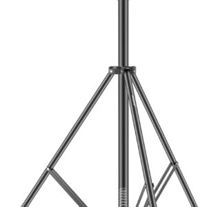 Neewer Heavy Duty Light Stand 10 Feet/3 Meters Adjustable Spring Cushioned Metal Photography Tripod Stand for Photo Studio Softbox, Flash Monolight, Ring Light and Other Photographic Equipment(Black)