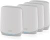 NETGEAR Orbi Whole Home Tri-Band WiFi 6 Mesh Network System (RBK754P) – Router with 3 Satellite Extenders, Security Features, Coverage up to 10,000 sq.ft., 75 Devices, AX5200 (Up to 5.2Gbps)