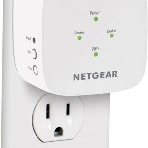 NETGEAR WiFi Mesh Range Extender (EX5000) - Covers up to 1,000 sq.ft. and 15 Devices with AC1200 Dual Band Wireless Signal Booster & Repeater (up to 1200 Mbps Speed) – Compact Wall Plug Design