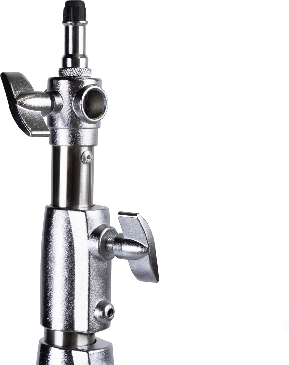 reflex camera stainless steel 9.2ft/116 inches heavy duty studio quality telescopic photography light stand, spring cushioned design, sturdy tripod base for strobe,led video light,ring light & softbox