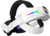 RGB Comfort Battery Head Strap 12000mAh for Meta Quest 3S - NOT for Quest 3 - Adjustable Battery Pack Strap Enhanced Support and Balance in VR
