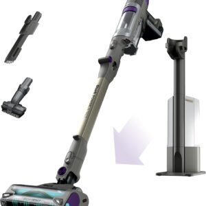 Shark Cordless Vacuum Cleaner with HEPA Filter, PowerDetect Clean & Empty, Powerful Suction, Auto-Empty System, Pet Hair Pickup, Carpets & Hardfloor, Dark Gray, IP3251