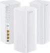 Tenda BE3600 Dual Band WiFi 7 Mesh WiFi System - 3*Full Gigabit Ports, Supports 160+ Devices, VPN, MLO, 4K QAM, Seamless Roaming, Internet Backhaul - ME3 Pro (3-Pack)