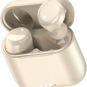 TOZO T6 Wireless Earbuds, Bluetooth 5.3 Ear Buds, Stereo Sound in Ear Headphones, 50 Hours Playtime, Wireless Charging Case, APP Customizable EQs, IPX8 Waterproof Earphones