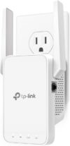 TP-Link AC1200 WiFi Extender, 2025 Wirecutter Best WiFi Extender, 1.2Gbps Home Signal Booster, Dual Band 5GHz/2.4GHz, Up to 1600 Sq.ft and 32 Devices, EasyMesh Compatible, One Ethernet Port (RE315)