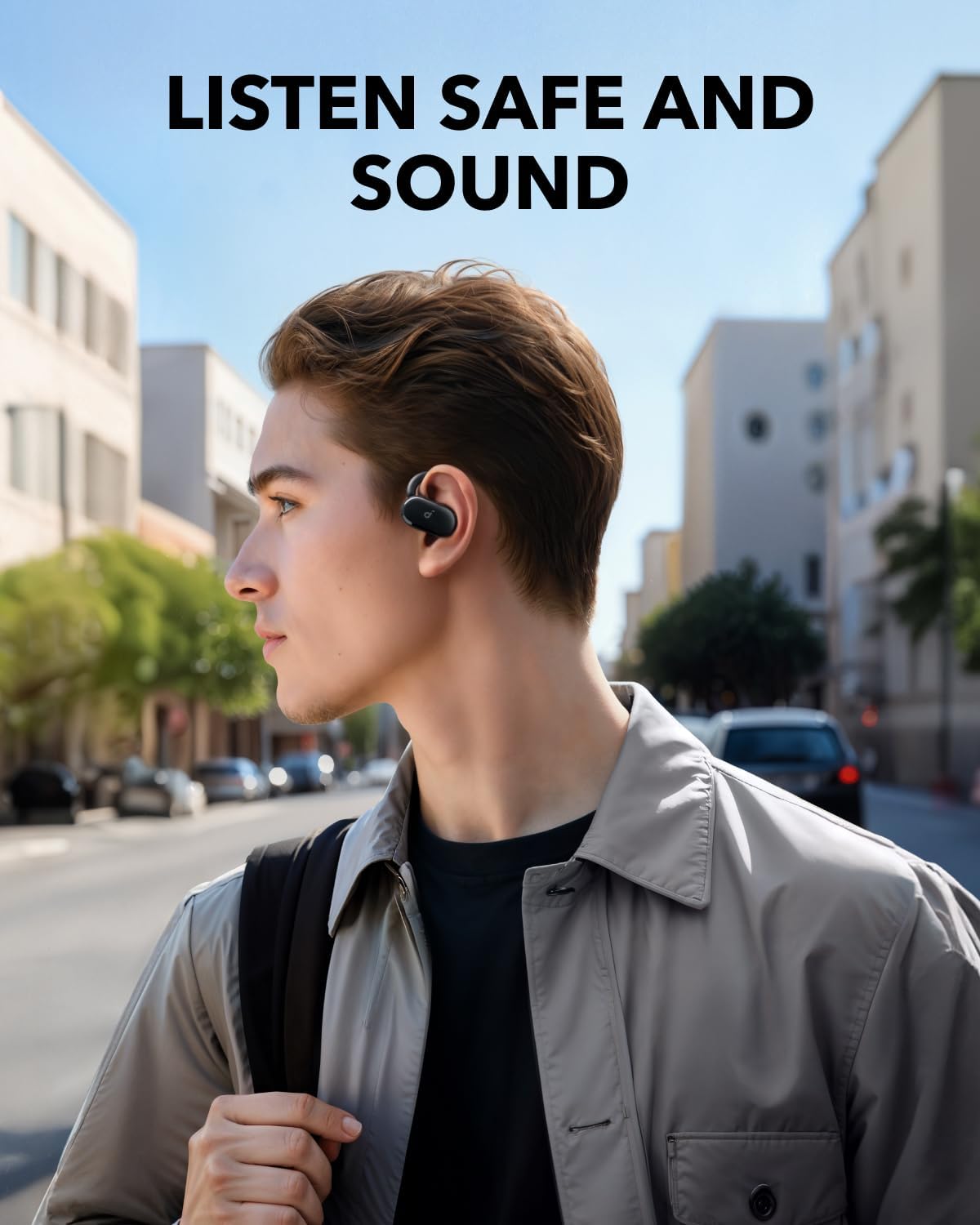 soundcore v20i by anker open ear headphones, adjustable ear hooks, ultra comfort, snug fit, powerful sound, clear calls, ip55, 36h playtime, bluetooth 5.4 wireless earbuds, multipoint connection