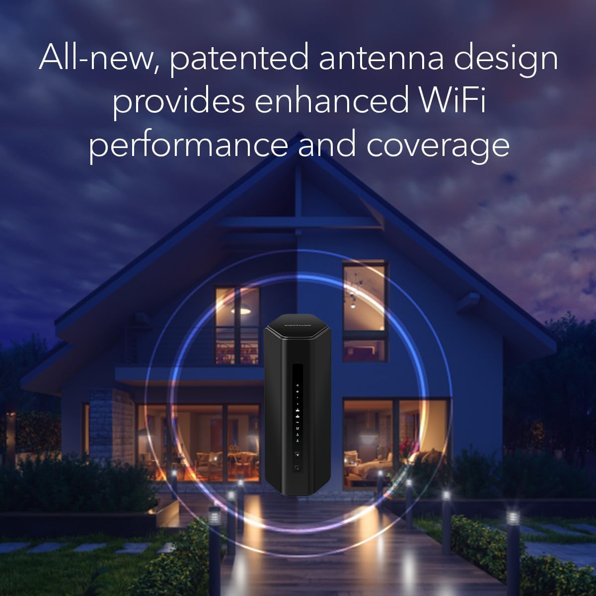 netgear nighthawk wifi 7 router (be9300) – router only, 9.3gbps wireless speed, 2.5 gigabit internet port, tri band for gaming, covers 2,500 sq. ft., 100 devices, vpn – free expert help