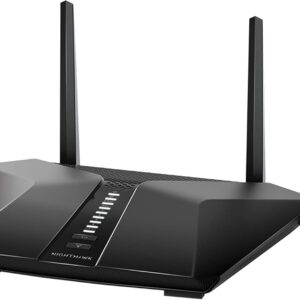 NETGEAR Nighthawk 5-Stream AX5 WiFi 6 Router (RAX43) AX4200 Wireless Speed (Up to 4.2 Gbps) | 2,000 sq. ft. Coverage (Renewed)