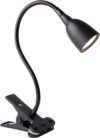 Newhouse Lighting NHCLP-OL-BK Olivia Dimmable and Color Temperature Changing Clamp Light Desk Lamp Black