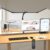 3000 Lumen Ultra Bright Architect Desk Lamp with Clamp, 36W Tall Overhead Led Desk Light for Home Office, 47Inch Long Dimmable Computer Monitor Light Bar with Remote for Table Desktop Drafting