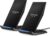 Fast Wireless Charger, [2 Pack] NANAMI Qi Certified Wireless Charging Stand Compatible iPhone 16/16 Pro/16 Pro Max/15/14/13/12/11 Pro, Phone Charger for Galaxy S25/S24/S23/S22/S21 and Qi-Enabled Phone