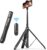 ATUMTEK 51″ Selfie Stick Tripod, All in One Extendable Phone Tripod Stand with Bluetooth Remote 360° Rotation for iPhone and Android Phone Selfies, Video Recording, Vlogging, Live Streaming, Black