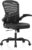 Office Chair, Ergonomic Desk Chairs 330LBS Capacity High Back Mesh Computer Chair with Flip-up Armrests, Comfy Work Chair with Adjustable Lumbar Support, Rolling Chair