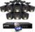 ANNKE 3K Lite Wired Security Camera System Outdoor with AI Human/Vehicle Detection, 8CH H.265+ DVR and 8 x 1920TVL 2MP IP67 Home CCTV Cameras with Smart Dual Light, Color Night Vision, 1TB Hard Drive