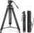 NEEWER 74″ Video Tripod with Fluid Head, QR Plate , Aluminum Heavy Duty Camera Tripod Professional for DSLR Cameras Camcorders, Max Load 17.6lb/8kg, TP74