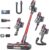 Cordless Vacuum Cleaner, 600W/50KPa Stick Vacuum, 65 Mins Runtime Rechargeable Vacuum, Wall Mount Charging, Auto Mode, Self-Standing Vacuum Cleaner for Home with 3.3Ft Hose for Pet Hair Carpet Floor