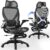 ELABEST X100 Ergonomic Office Chair with Footrest, Big and Tall Home Desk Chair with 5D Flip-Up Arms, Adjustable 3D Lumbar Support,High Back Rolling Computer Chair, Swivel Mesh Chairs (Midnight Mist)