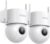 AOSU 2 Pack Wired Security Camera Outdoor – 3K Smart 24/7 Recording WiFi Camera for Home Security w/Sound Light Alerts, 360° View, Auto-Tracking, Camara de Seguridad para Casa (2.4Ghz WiFi Only)