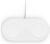 Belkin Quick Charge Dual Wireless Charging Pad – 10W Qi-Certified Charger Pad for iPhone, Samsung, Apple Airpods & More – Charge While Listening to Music, Streaming Videos, & Video Calls – White