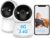 Indoor Security Camera, 360 Pan/Tilt Home Security Camera with Motion Detection, Pet Camera with Phone App, Baby Monitor with Night Version, WiFi 2.4G &5G Camera Two Way Audio-2PACK…
