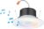 Juno 6 Inch Smart Recessed Light Speaker, Bluetooth, Alexa, Google Home Compatible, RGBW Speaker Downlight, Dynamic Color Red Green Blue White, Matte White (J6SLC RGBW MW M6)