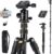 K&F CONCEPT Camera Tripod，72″ Aluminum Tripod for Camera, Lightweight and Foldable Travel Tripod with Remote & Extra Quick Release Plate, Professional Camera Tripod Monopod for DSLR Camera and Phone.