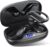 NDO Wireless Earbuds Bluetooth 5.3 Headphones Sport,IPX7 Waterproof Sports Earphones with Earhooks,48H Playtime,Lightweight 7.8g,Fast Charging Case,Noise Cancelling Mic for Running Gym Workout-Black