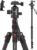SmallRig Camera Tripod, 71″ Foldable Aluminum Tripod/Monopod, 360°Ball Head Detachable, Payload 33lb, Adjustable Height from 16″ to 71″ for Camera, Phone