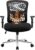 Sweetcrispy Big and Tall Office Desk Chair with Lumbar Support, 500lbs Heavy Duty Mesh Ergonomic Computer Chair with 4D Armrest and Wide Comfy Seat, Wheels for Adult