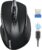 TECKNET Wireless Mouse Rechargeable, 2.4G USB-A Silent Mouse, Quiet Click, 6 Adjustable 4800 DPI, Cordless Computer Mice, Ergonomic Mice for Laptop, 6 Buttons for Chromebook, Ergo Grip – Black