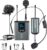 ttstar Wireless Microphone System Headset/Stand/Lavalier Mic with Rechargeable Bodypack Transmitter Receiver for PA Speaker, Camera, Recording, Teaching, Church